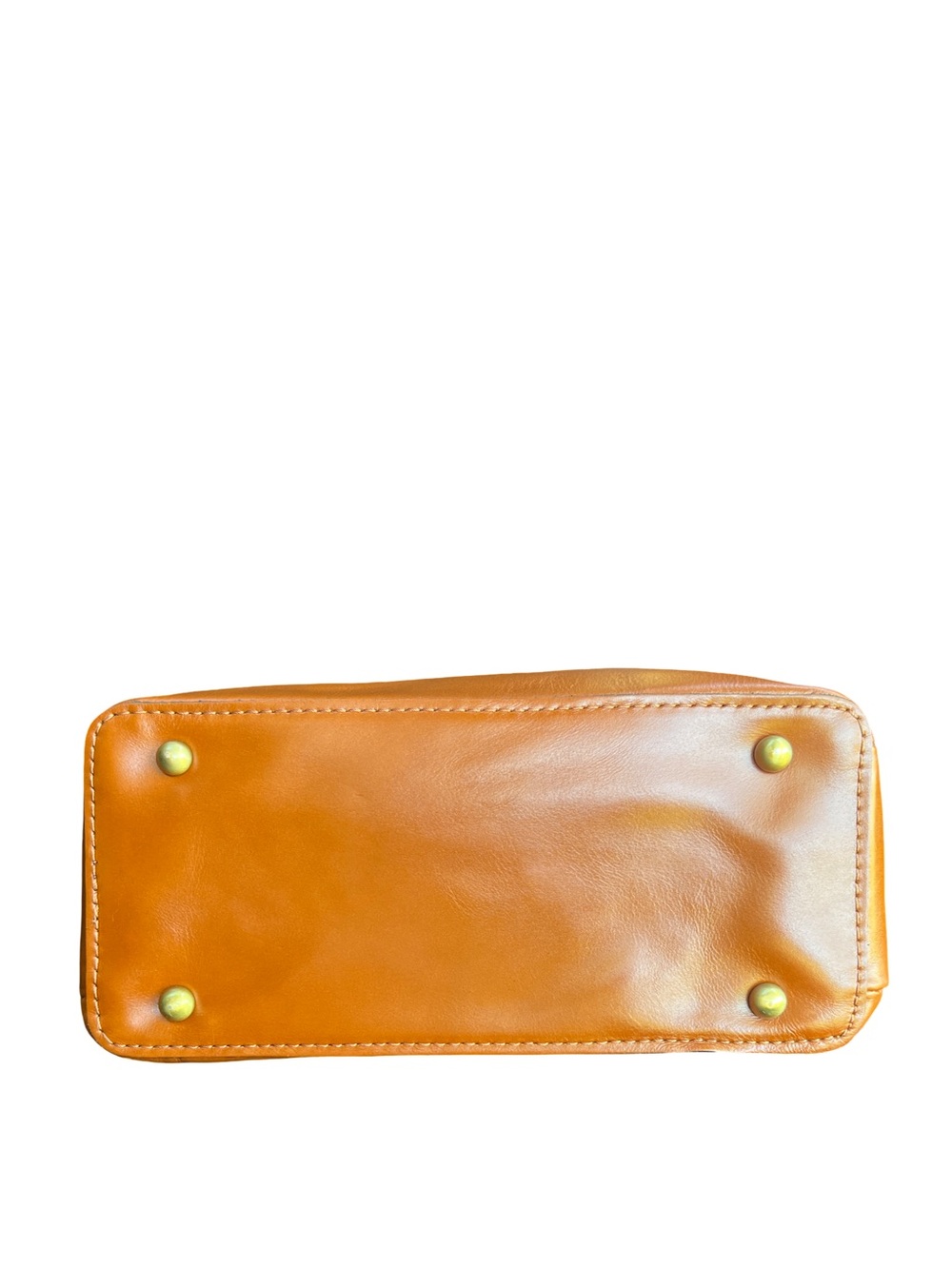 Patricia Nash Empoli Convertible Crossbody Handbag - Tan Heritage Leather - Picture 14 of 14
